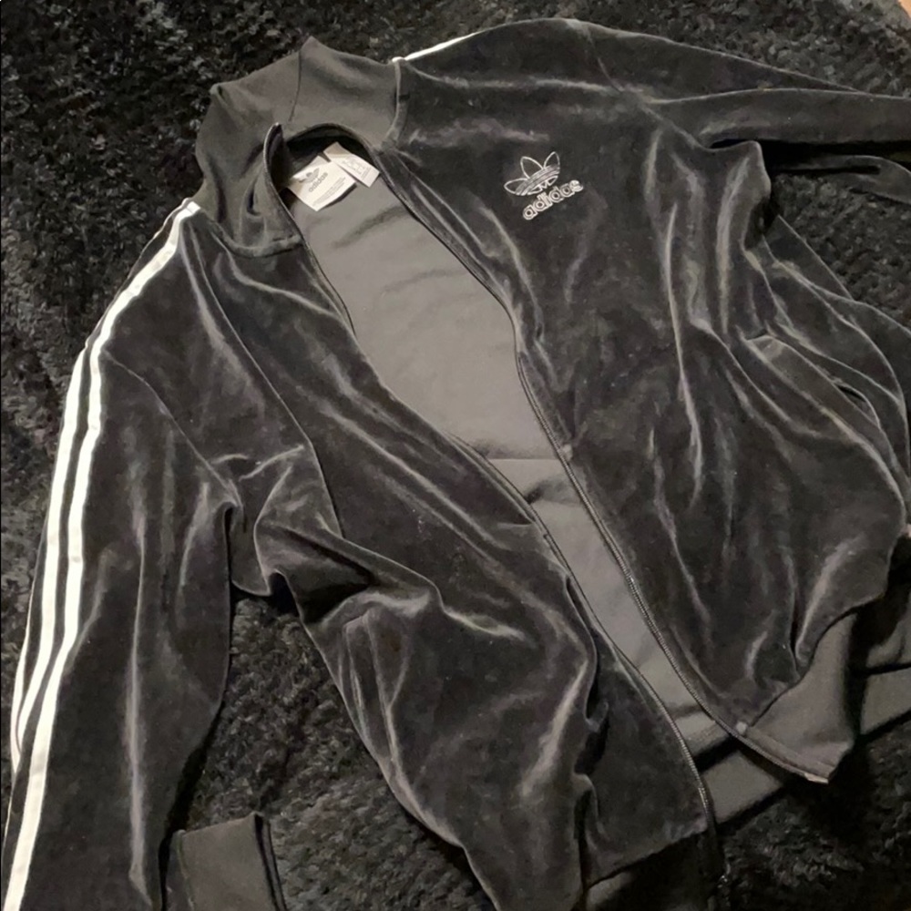 Medium Men’s Adidas Felt Style Zip Up Jacket